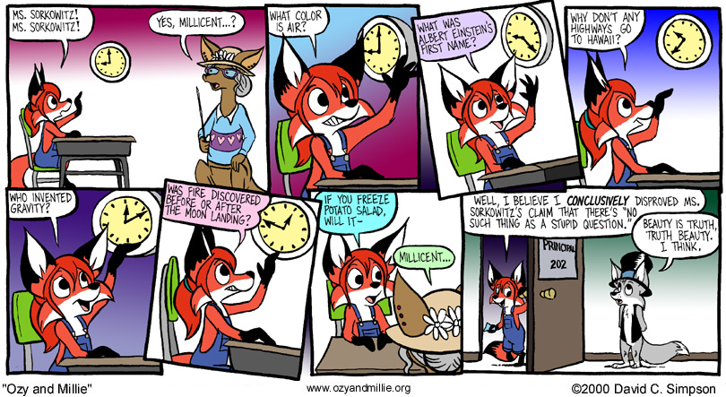 Strip for Sunday, 5 November 2000