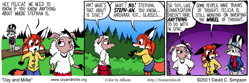 Strip for Friday, 12 January 2001