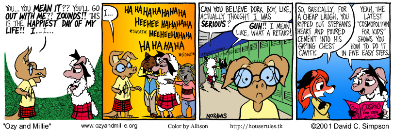 Strip for Monday, 15 January 2001