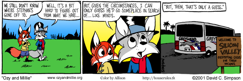 Strip for Wednesday, 17 January 2001