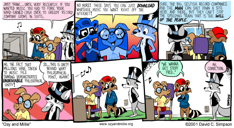 Strip for Sunday, 4 March 2001