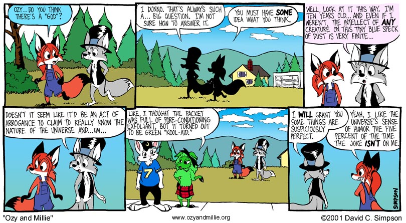 Strip for Sunday, 18 March 2001