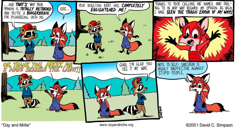 Strip for Sunday, 8 April 2001