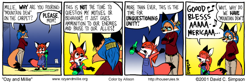 Strip for Thursday, 13 December 2001