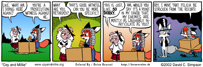 Strip for Monday, 11 March 2002