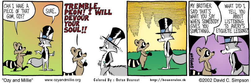 Strip for Monday, 18 March 2002