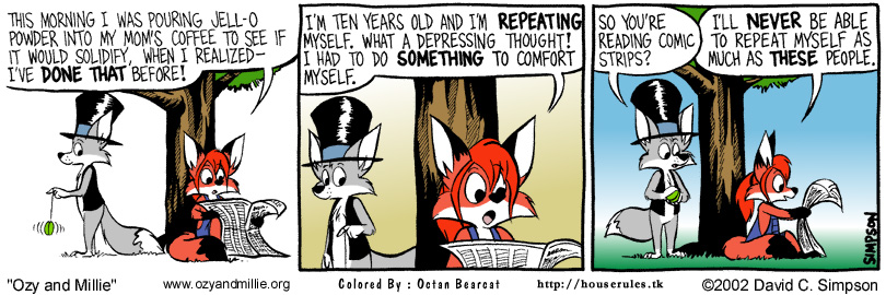 Strip for Tuesday, 19 March 2002