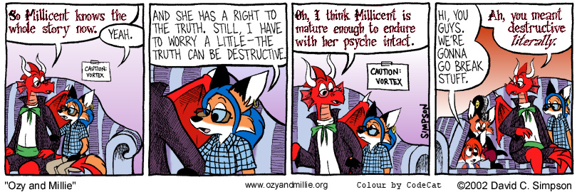 Strip for Wednesday, 31 July 2002