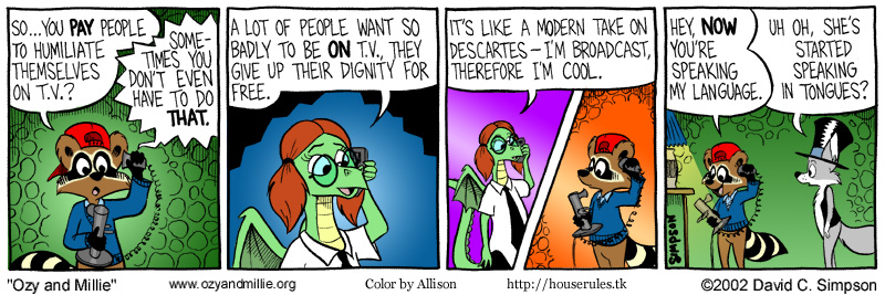 Strip for Saturday, 7 December 2002