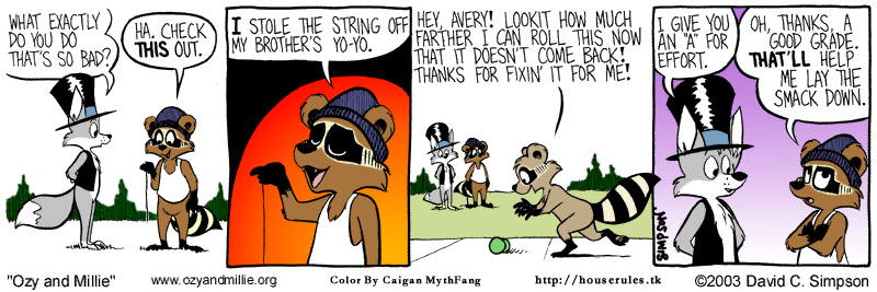 Strip for Wednesday, 15 January 2003