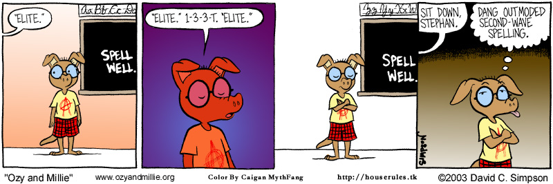 Strip for Thursday, 3 April 2003