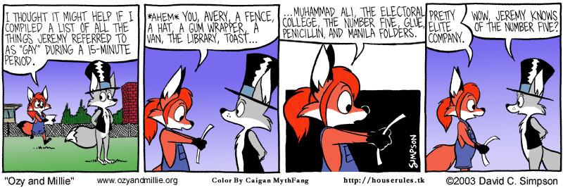 Strip for Friday, 9 May 2003
