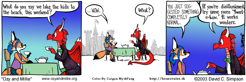 Strip for Wednesday, 2 July 2003