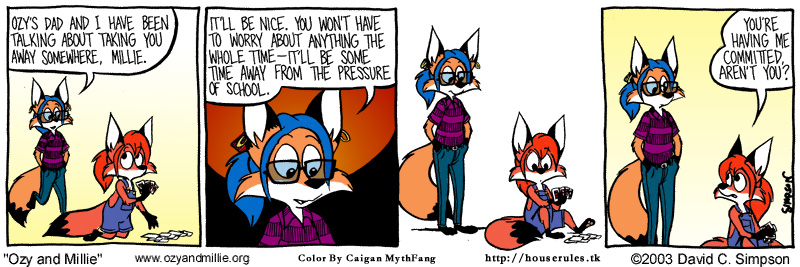 Strip for Saturday, 5 July 2003