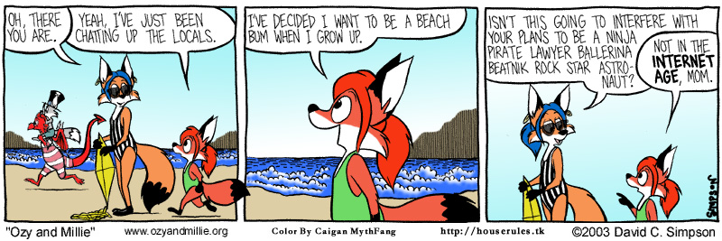 Strip for Saturday, 19 July 2003