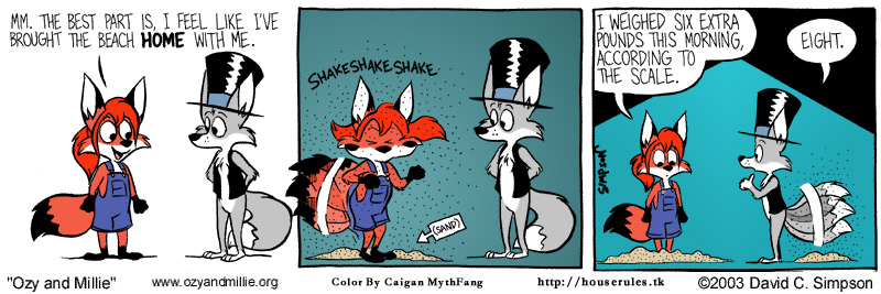 Strip for Monday, 21 July 2003