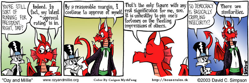 Strip for Wednesday, 23 July 2003