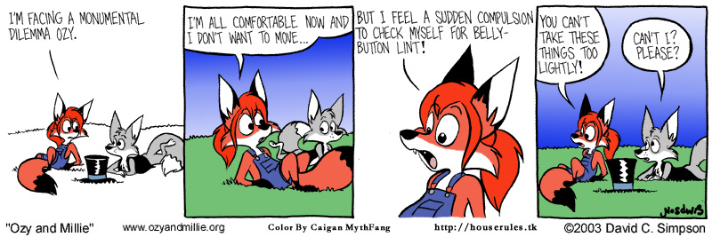 Strip for Friday, 1 August 2003