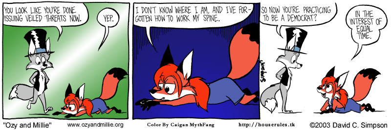 Strip for Wednesday, 13 August 2003