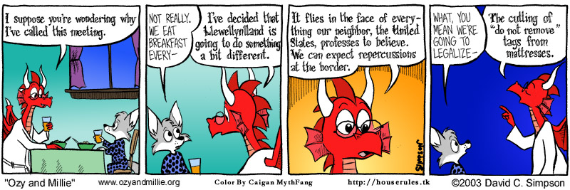 Strip for Saturday, 16 August 2003