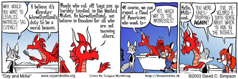 Strip for Monday, 18 August 2003