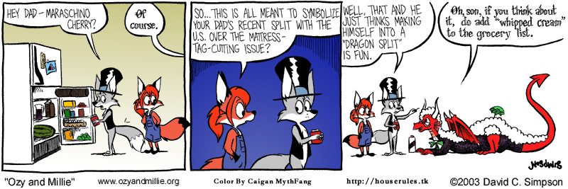 Strip for Saturday, 23 August 2003