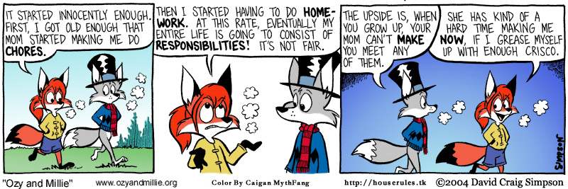 Strip for Tuesday, 9 March 2004
