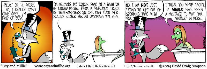 Strip for Wednesday, 25 August 2004