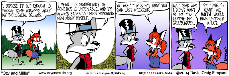 Strip for Wednesday, 17 November 2004