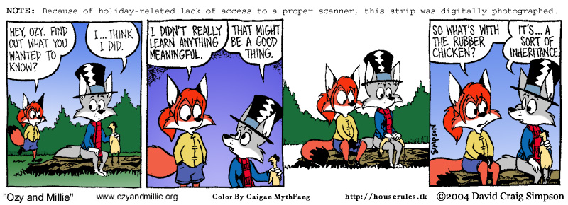 Strip for Friday, 24 December 2004
