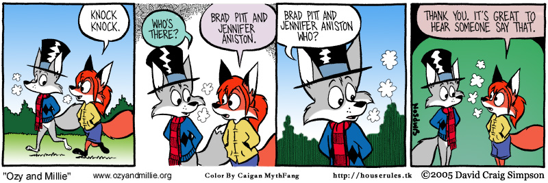 Strip for Tuesday, 18 January 2005