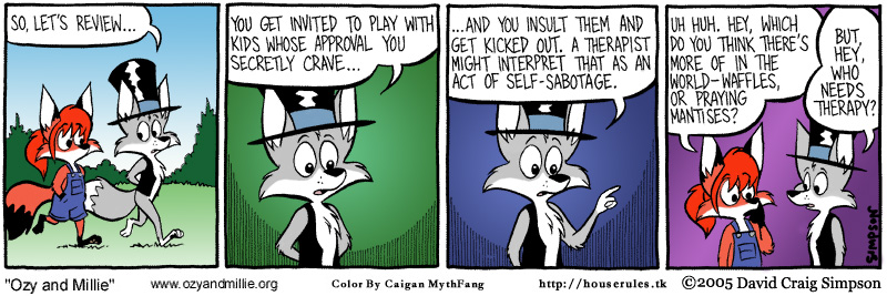 Strip for Monday, 7 February 2005
