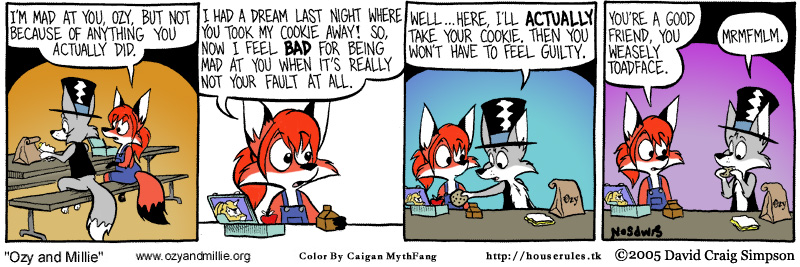 Strip for Friday, 25 February 2005