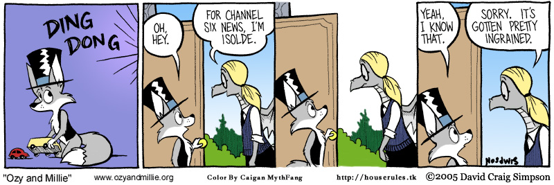 Strip for Monday, 28 February 2005