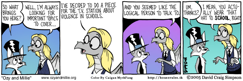 Strip for Tuesday, 1 March 2005