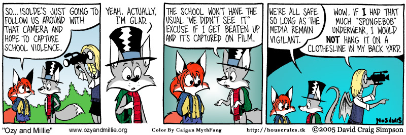 Strip for Wednesday, 2 March 2005
