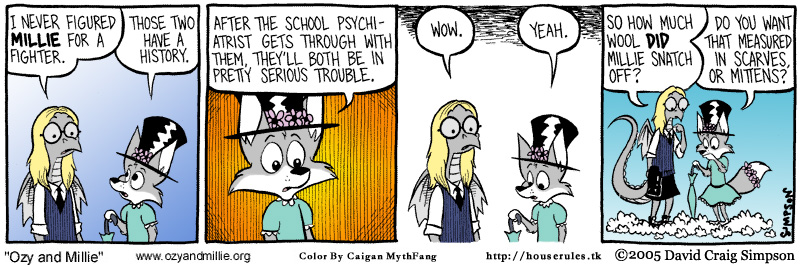 Strip for Thursday, 10 March 2005