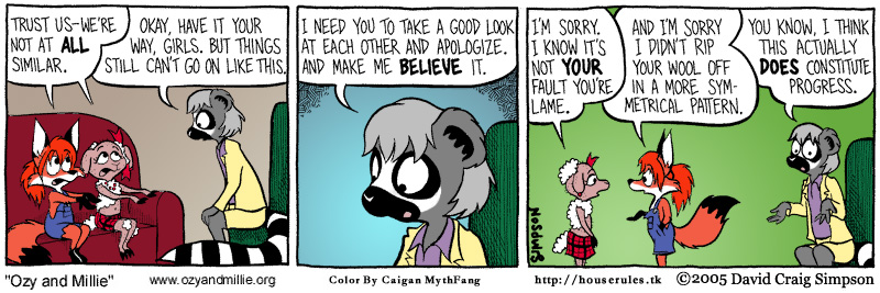 Strip for Tuesday, 15 March 2005