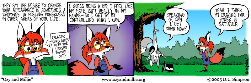 Strip for Friday, 28 October 2005