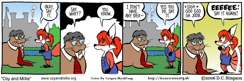 Strip for Wednesday, 25 January 2006