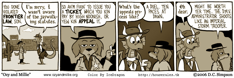 Strip for Tuesday, 22 August 2006