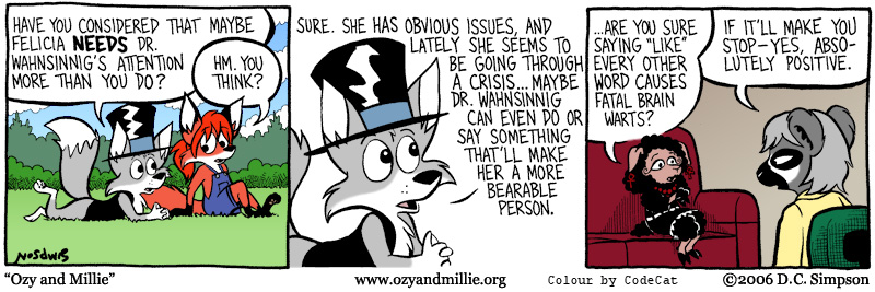 Strip for Wednesday, 13 September 2006