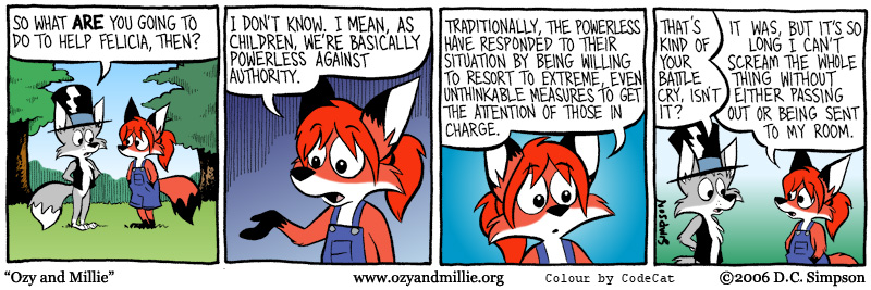 Strip for Monday, 25 September 2006