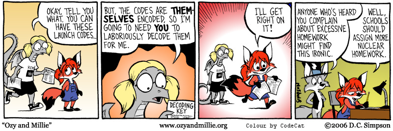 Strip for Thursday, 19 October 2006