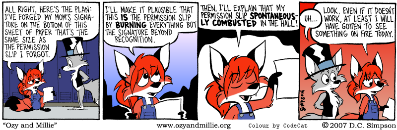 Strip for Monday, 26 February 2007