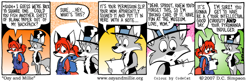 Strip for Thursday, 1 March 2007