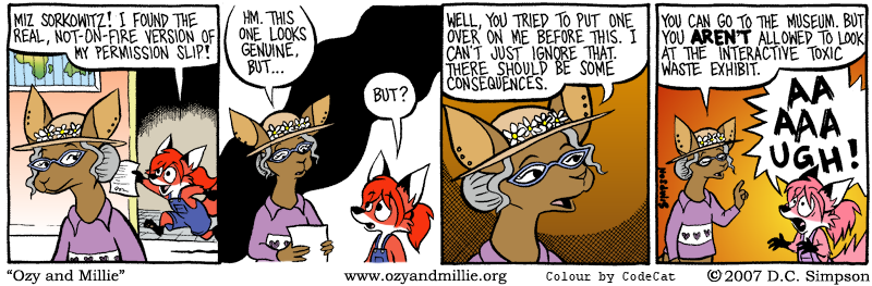 Strip for Friday, 2 March 2007