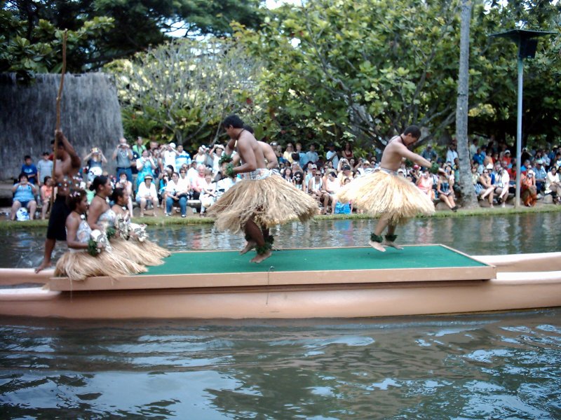 Oahu Polynesian Cultural Center Canoe Pageant Fiji 1