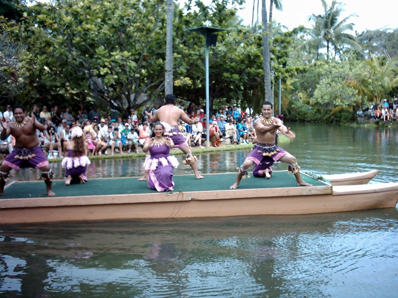 Oahu Polynesian Cultural Center Canoe Pageant Samoa 3