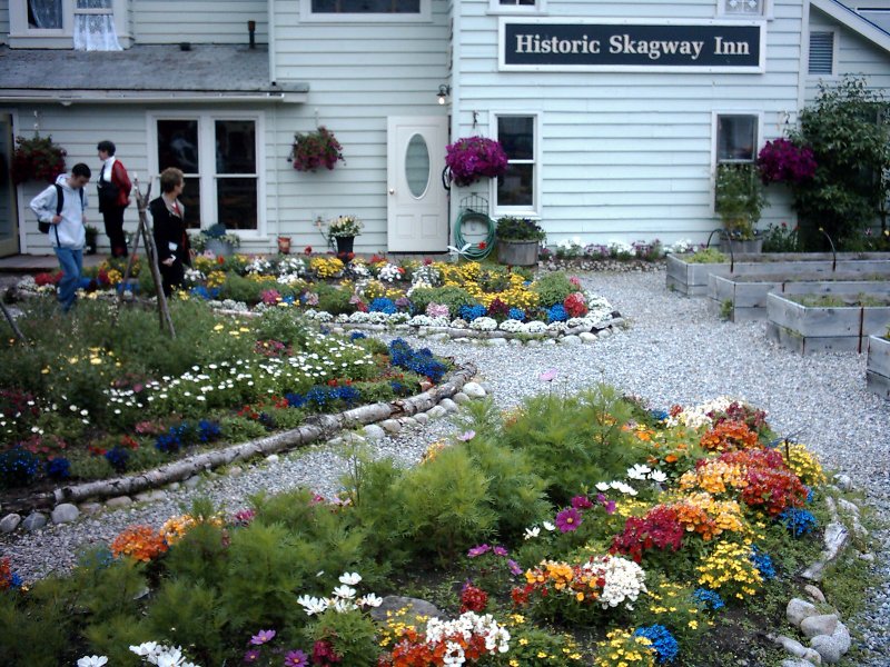 Skagway Historic Skagway Inn Garden 2